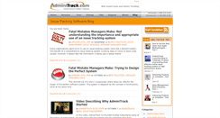 Desktop Screenshot of blog.adminitrack.com