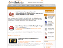 Tablet Screenshot of blog.adminitrack.com